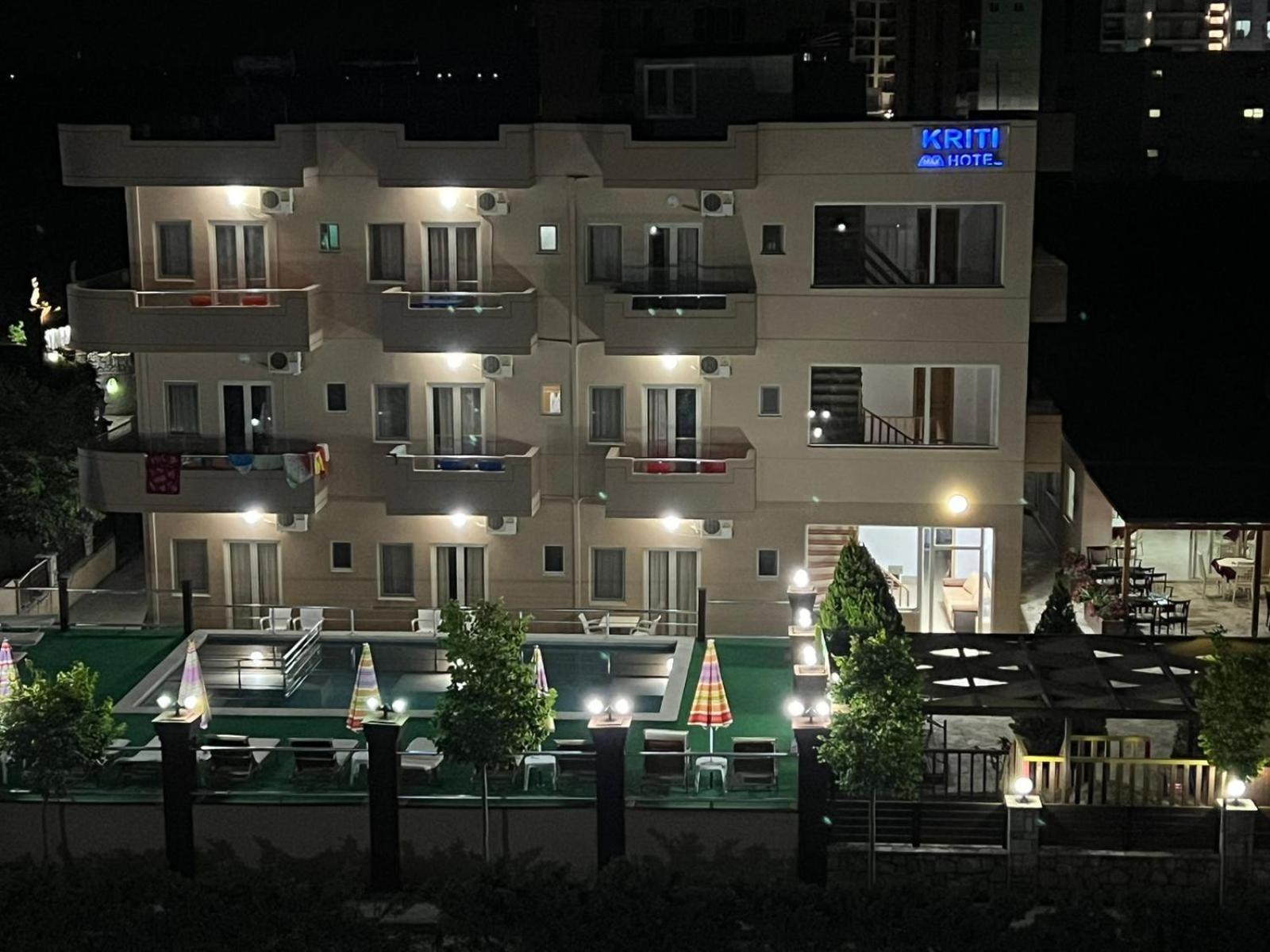 Hotel Kriti Max , Shengjin Shëngjin Buitenkant foto