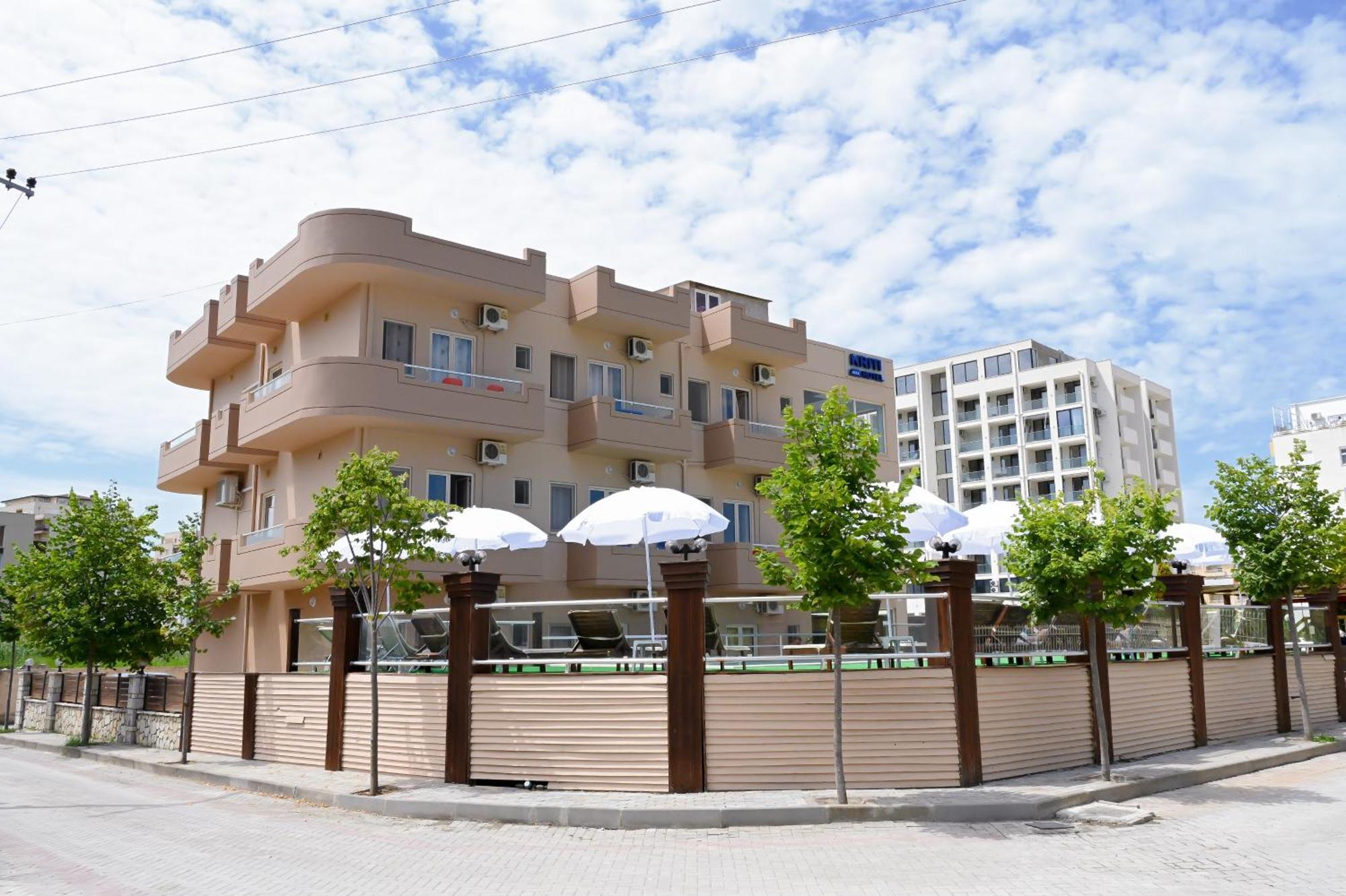 Hotel Kriti Max , Shengjin Shëngjin Buitenkant foto